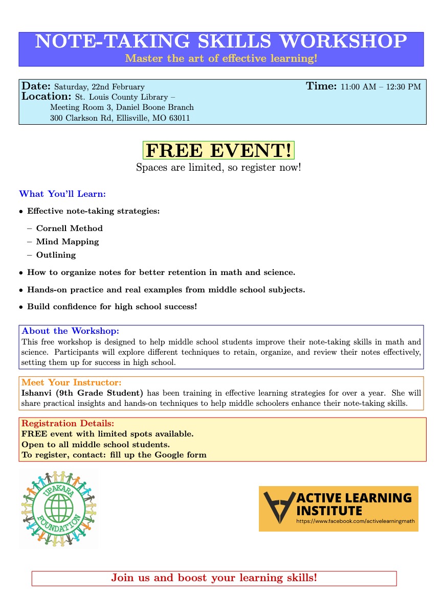 Note-Taking Workshop